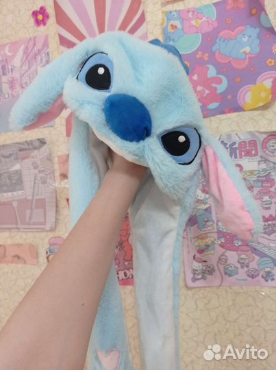 Шапка с двигающимися ушами