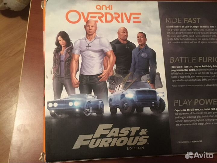 Anki overdrive, fast furious