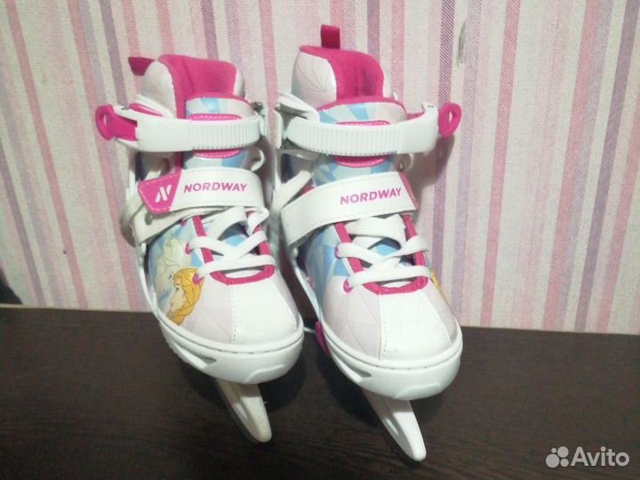 Коньки детские раздвижные 26 - 31