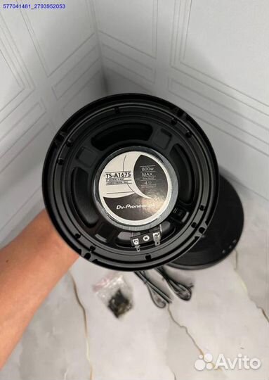 Новые автоколонки Pioneer TS-A1675 800W 16см