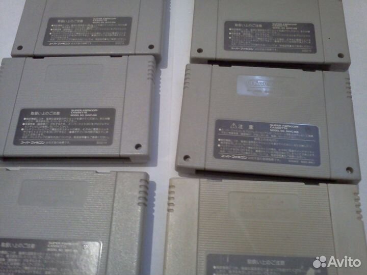 Snes Super Nintendo картриджи япония