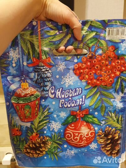 Пакет новогодний