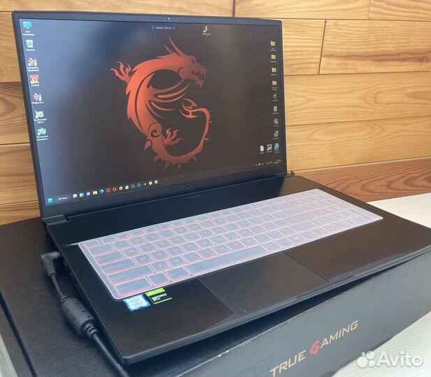 Игровой ноутбук MSI GF75 thin