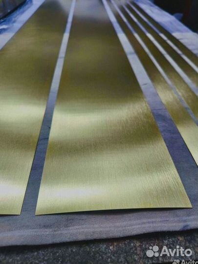 Декоративные изделия из латуни полоса, уголок