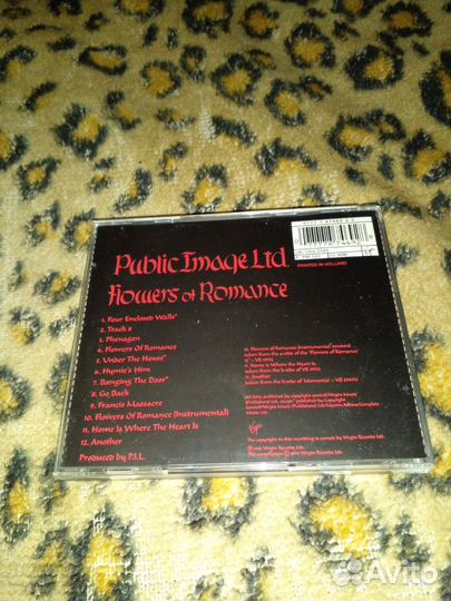 CD.Public Image Ltd.(PIL).1981. Фирменный