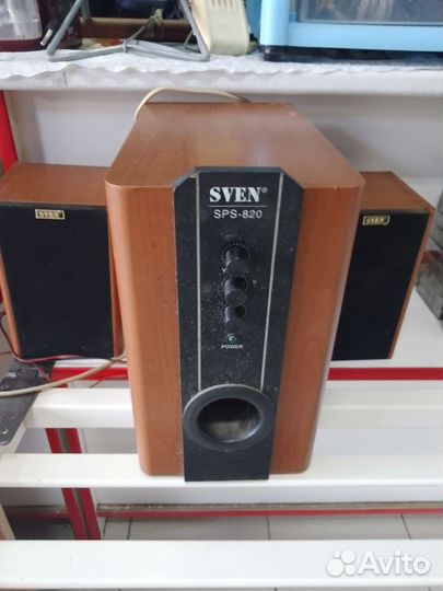 Компьютерные колонки с сабвуфером