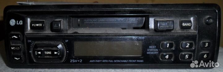 Автомагнитола кассетная LG TCC-2510