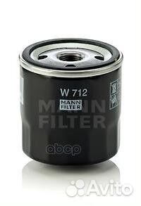 Фильтр масляный mann-filter W 712 opel OmA/Fron