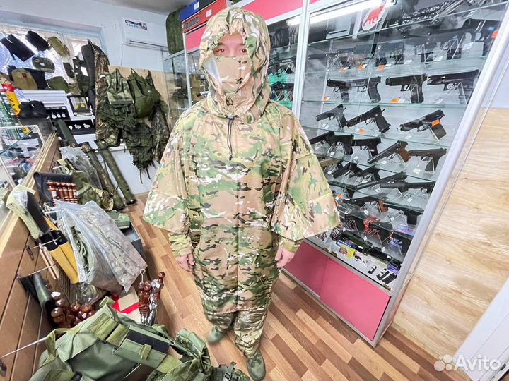 Дождевик плащ пончо (мультикам)