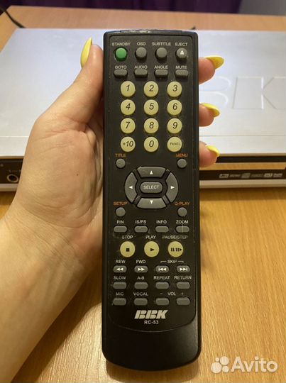 BBK dvd-плеер с караоке