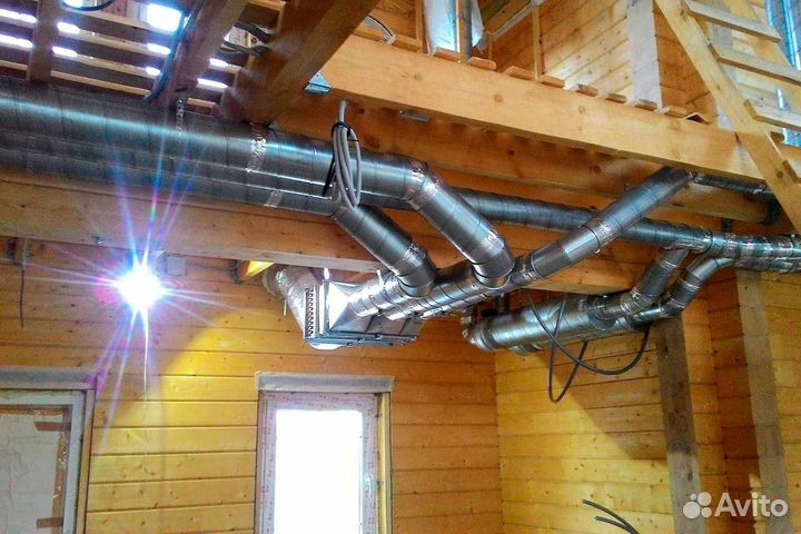 Монтаж вентиляции день в день. Замер бесплатно