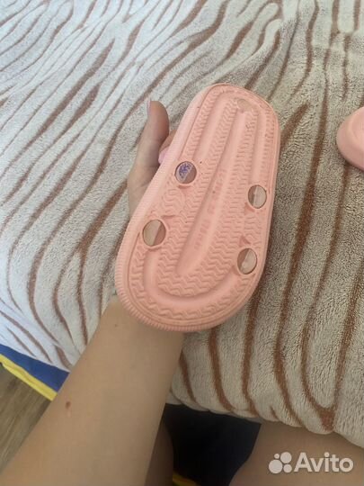 Шлепки детские для девочки