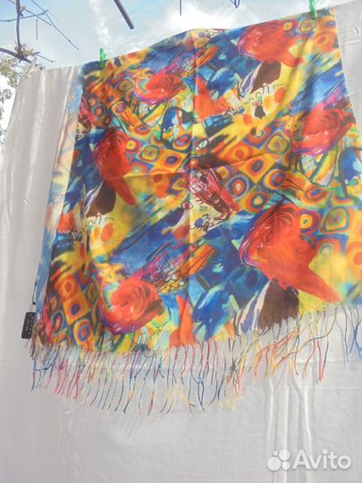 Платки и палантин кашемир 100 х 100 и 70 х 180