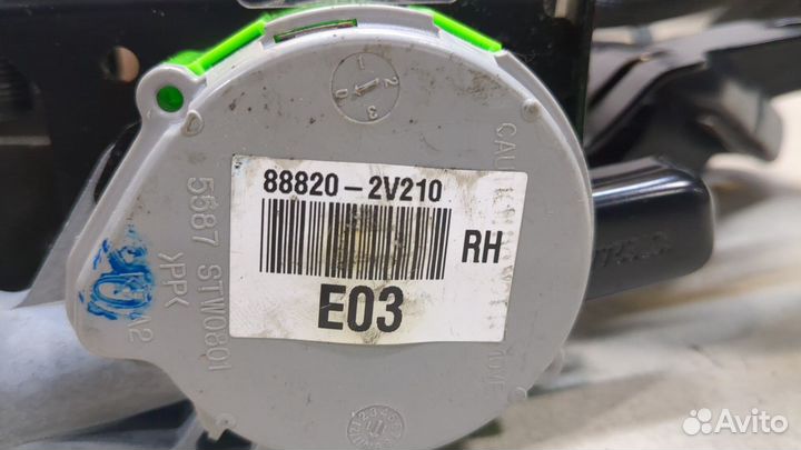 Ремень безопасности Hyundai Veloster 2011, 2012