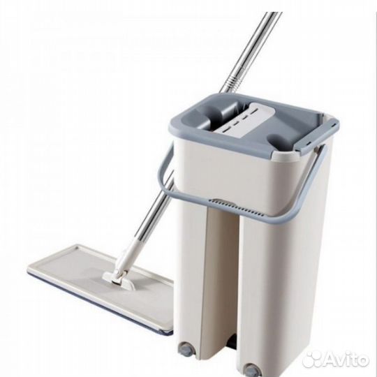 Умная швабра с ведром - новая