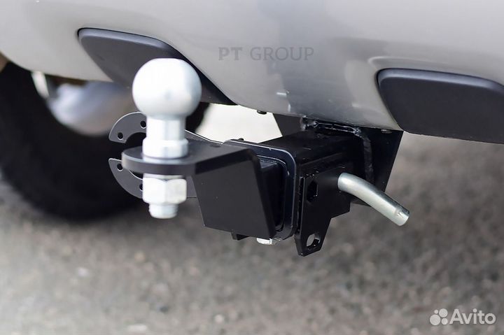 Фаркоп nissan Terrano c 2014 - съемный квадрат