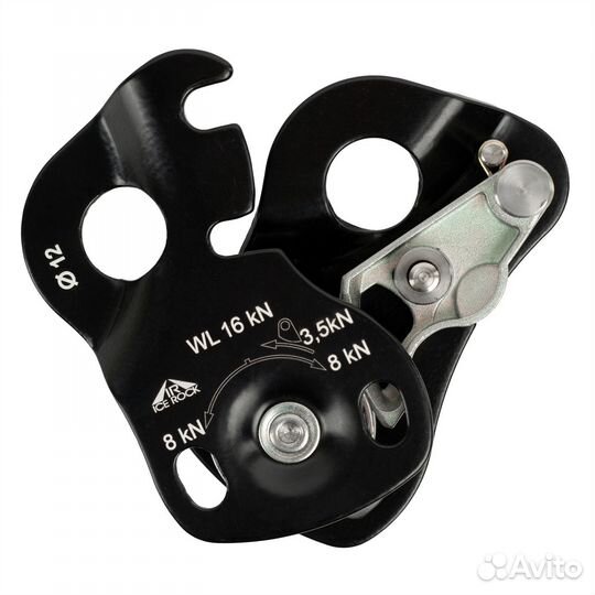 Блок-ролик с зажимом Вертикаль «Elephanti»