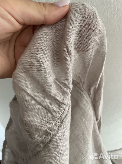 Hm home шторы лен новые с рюшами