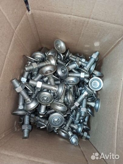 Регулируемая мебельная резьбовая опора с крепежом