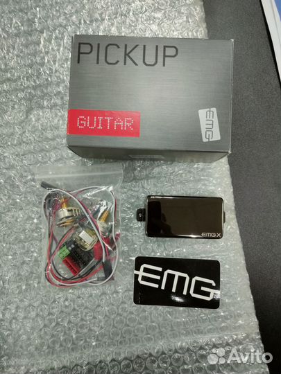 EMG 60x Black Chrome Активный звукосниматель