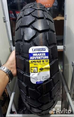 Моторезина 170 60 17 Michelin Anakee Adventure