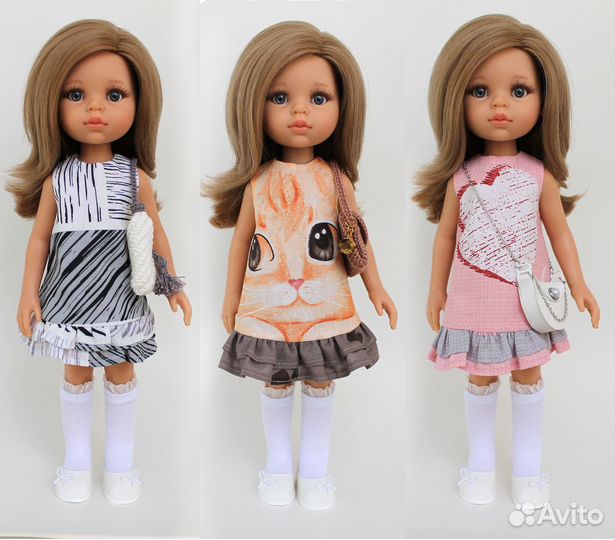 Платье для куклы Паола Рейна (paola reina)