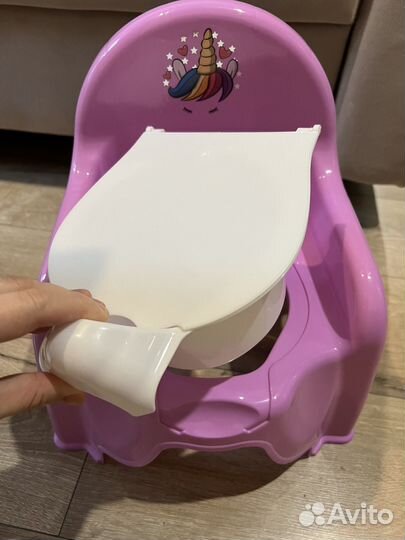 Горшок детский новый