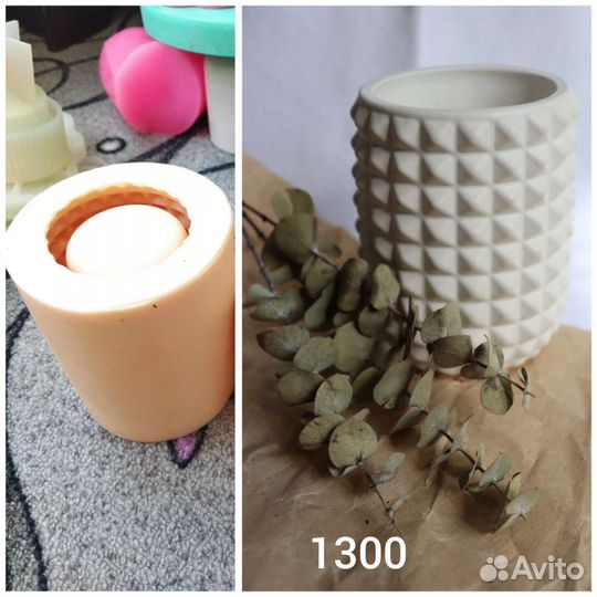 Силиконовые формы для гипса