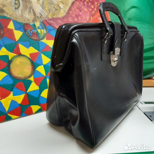 Сумка-саквояж кассира смп 1976 года