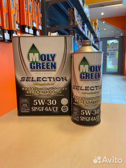 Масло Moly Green Selection 5W-30 (4 л.)