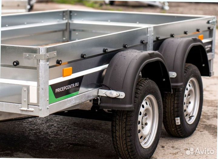 Прицеп легковой двухосный 3м на 1.5м Титан