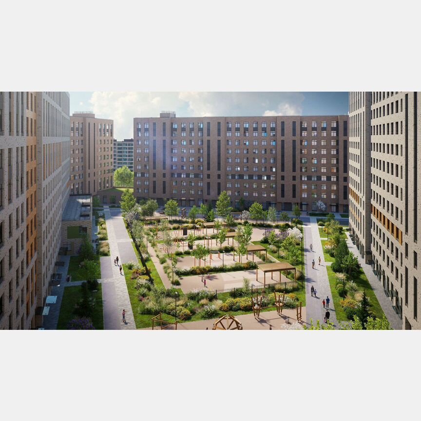 3-к. квартира, 73,4 м², 10/12 эт.