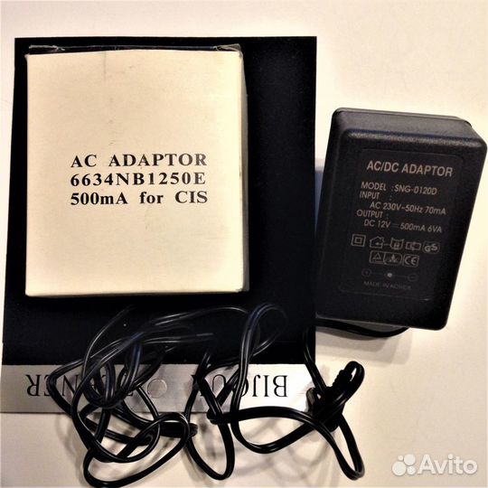 Адаптер AC/DC Новый в Упаковке