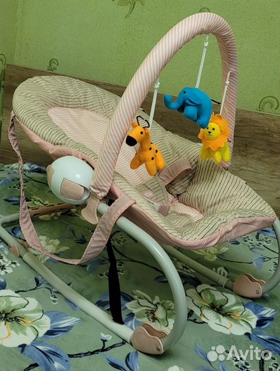 Шезлонг детский бу