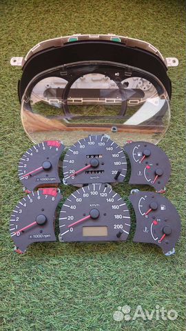 Щиток приборов (панель приборов) акцент по частям