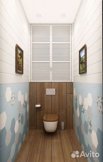 Ремонт кухни, прихожей, ванной комнаты и туалета