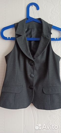 Школьная форма николь. Жилет. Юбка