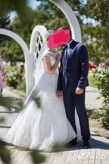 Продам красивое свадебное платье