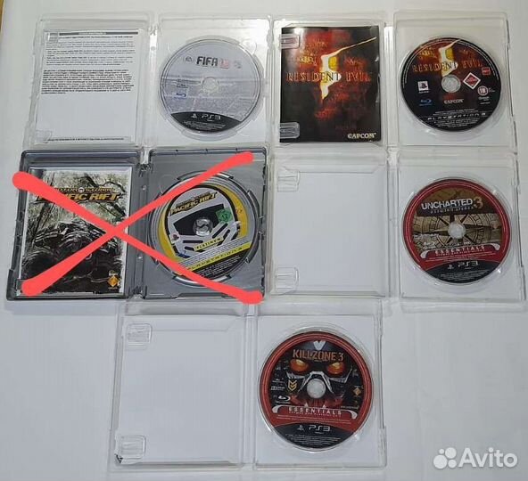 Диски игры на ps3