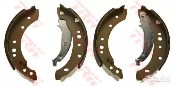 Колодки тормозные барабанные задние (комплект 4 шт