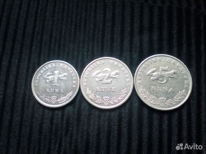 Монеты:Хорватия,Кипр,Греция,Тунис,ОАЭ