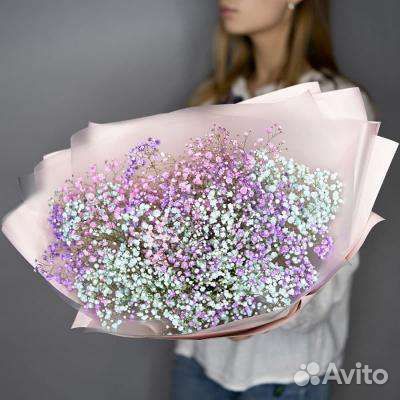 Букет из гипсофилы доставка цветов