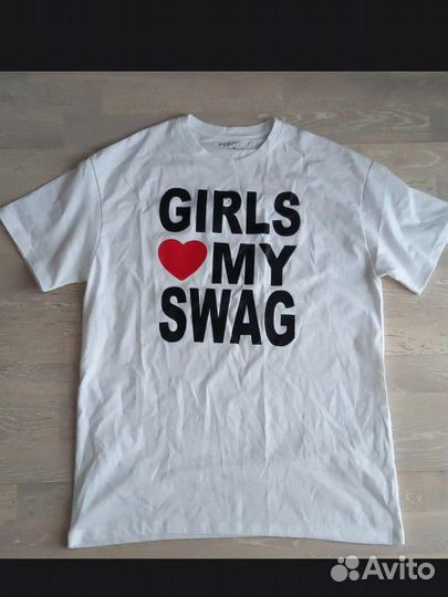 Футболка girls love my swag