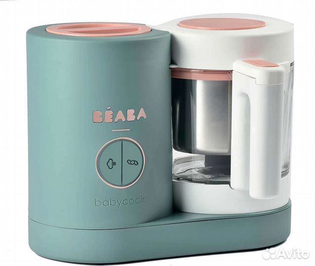 Пароварка-блендер babycook NEO В цвете эвкалипт