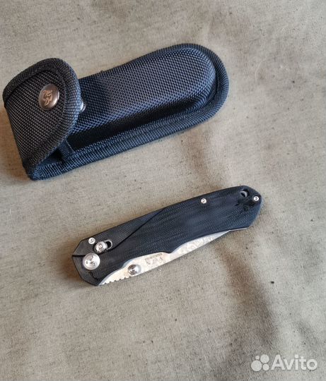 Нож складной K740C VN PRO (Enlan), Дамаск