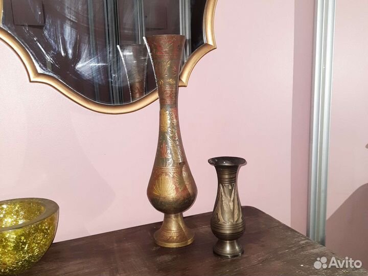 Вазы индия латунь