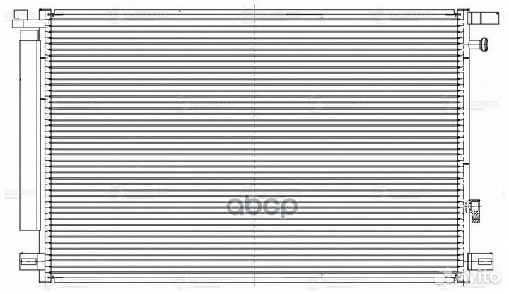 Радиатор кондиционера Toyota Camry (18) /RAV 4