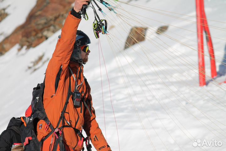 Полеты на параплане в Домбае