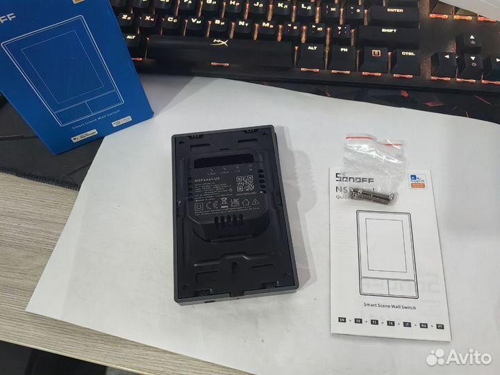 Sonoff NSPanel-US Панель управления умным домом