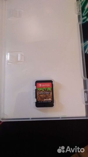 Майнкрафт для nintendo switch картридж